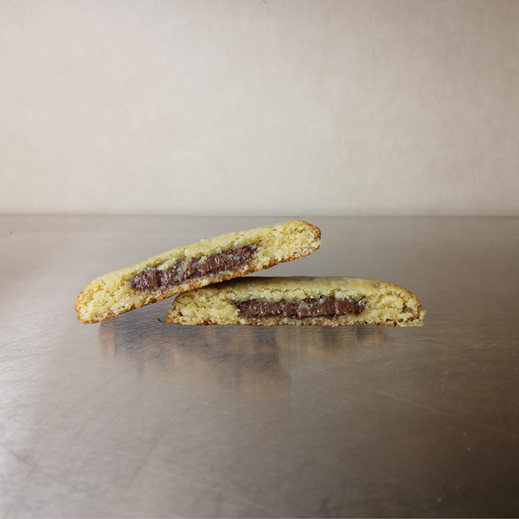 Cookie Noisette Cœur Nutella